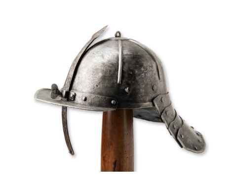HELMET "PAPPENHEIM" | CENTRAL EUROPE, CENTRAL EUROPEAN | Country: Central Europe | Date: around 1640 | Marking: VII (bottom l