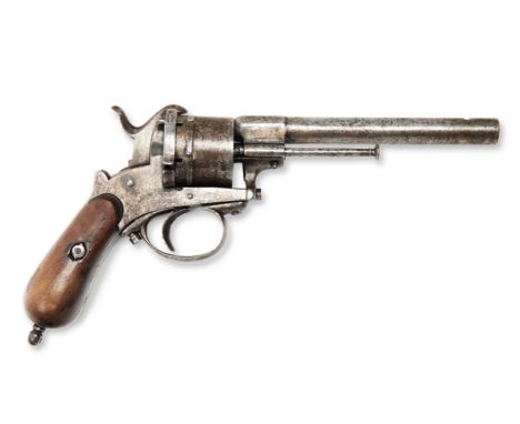REVOLVER "LEFAUCHEUX" | EUROPE, EUROPEAN | Model pattern: Lefaucheux | Country: Europe | Date: before 1890 | Condition: good 