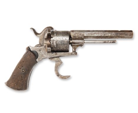 REVOLVER "LEFAUCHEUX" | BELGIUM, BELGIAN | Model pattern: Lefaucheux | Country: Belgium | Date: before 1890 | Condition: good