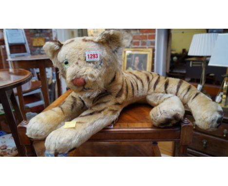 An old Steiff tiger.