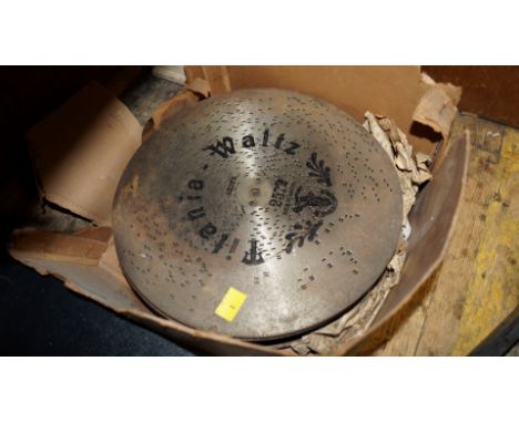 A collection of twenty-four 11 inch Polyphon discs.