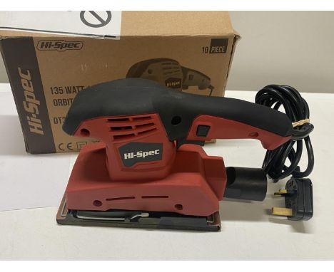 A new boxed orbital sander (untested) 