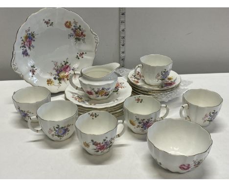 A Royal Crown Derby tea service 