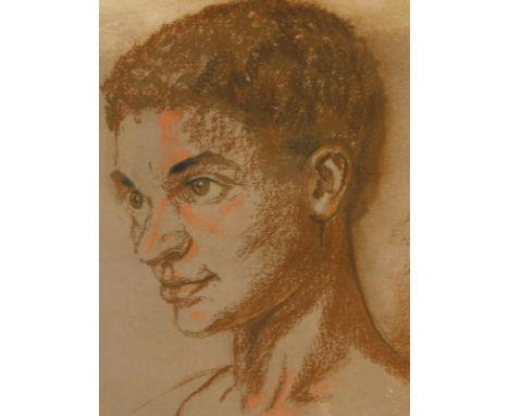 Hyman Segal (1914-2014).  Joan Oie, pastel, signed and titled verso, 28.5cm x 21.5cm