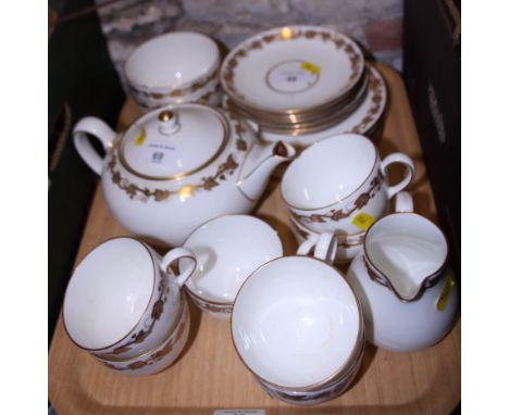 A Wedgwood bone china "Whitehall" tea service for six 