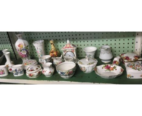 ROYAL ALBERT OLD COUNTRY ROSES CHINA, ROYAL WORCESTER, AYNSLEY &amp; NORITAKI CHINAWARE ETC