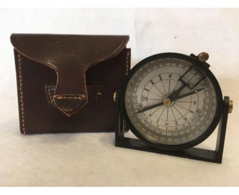 SURVEYING COMPASS CHRONOMETER BY JH STEWARD, LONDON