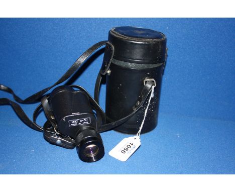 A Russian Monocular 8 x 30 in a Sigma Lens case