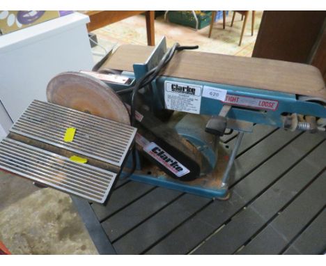 A CLARKE WORK TOP BELT SANDER