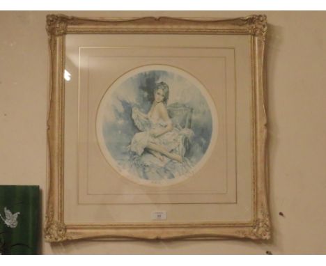 GORDON KING - A SIGNED LIMITED EDITION ARTIST PROOF PRINT - No 229 / 750 'LACE', 32 x 32 cm