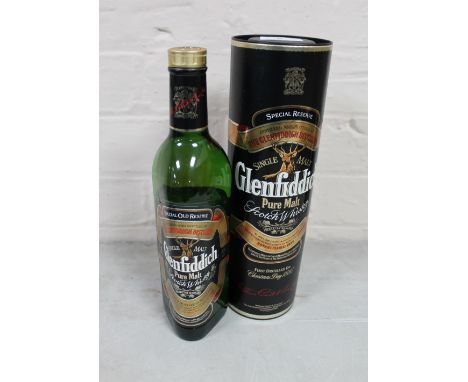 A 70cl bottle of Glenfiddich pure malt Scotch whisky, Special Old Reserve, in presentation tube 