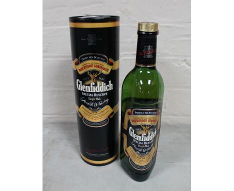 A 70cl bottle of Glenfiddich single malt Scotch whisky, Special Old Reserve, in presentation tube 