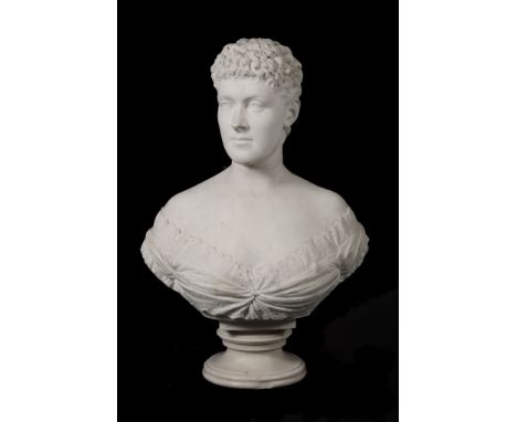 Francis John Williamson , a Victorian sculpted white marble portrait bust of...  Francis John Williamson (1833 - 1920), a Vic