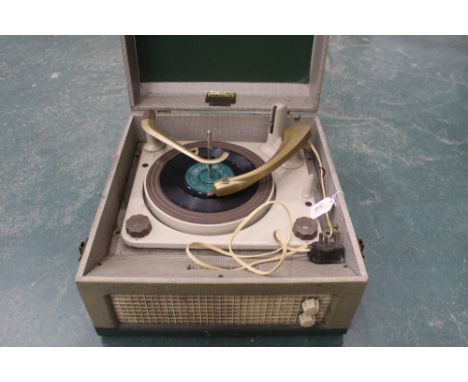 Portable Dansette recorder player 