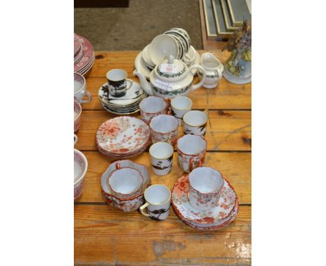 QTY OF CUPS AND SAUCERS ETC
