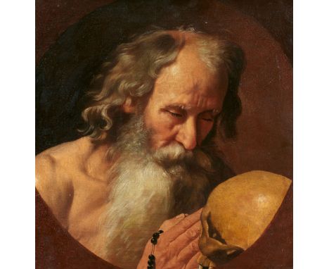 Hendrick de Somer, Hl. Paulus von ThebenÖl auf Holz. 53,4 x 53,4 cm.ProvenienzItalienischer Kunstbesitz.Das Gemälde stellt ei