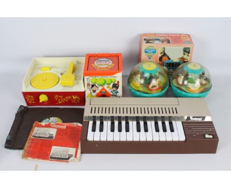 Palitoy, Fisher Price, Bontempi - A mixed lot to include a Bontempi electronic organ with method booklet. Lot also includes a