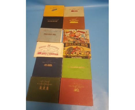 A SMALL QUANTITY OF VINTAGE CHILDRENS BOOKS TO INCLUDE EARLY ISSUES OF 'THOMAS THE TANK ENGINE' AND 'SAMMY THE SHUNTER' AND A