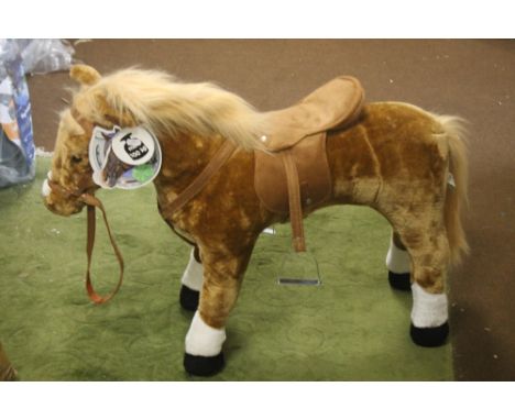 A 100KG HAPPY PEOPLE CHILD'S HORSE H 50 CM TO SADDLE