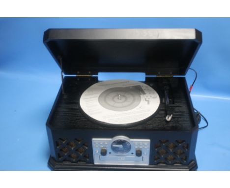 A TURNTABLE AND COMPACT DISC SYSTEM
