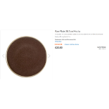 48 X NEW FAIRMONT & MAIN Raw Plate 28.5cm Mocha RRP £20 EACH (RWE01), A durable 28.5cm diameter