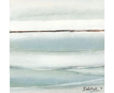 Jim WHITLOCK (b.1944) Oil on canvas ‘Early Light – St Martin’s’ Inscribed on label Signed and dated (20)10 Unframed 11.75” x 