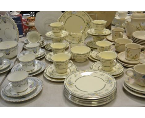 A Royal Doulton Adrienne pattern part tea service