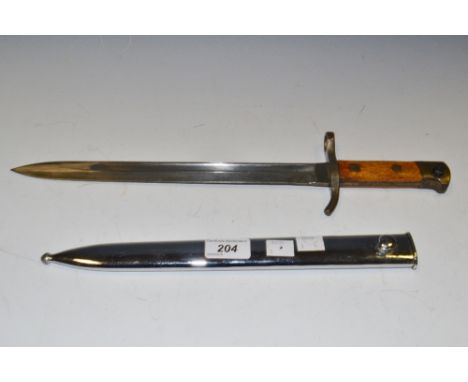 A 20th Century dagger, steel casing inscribed Sk Y Hachman & Co
