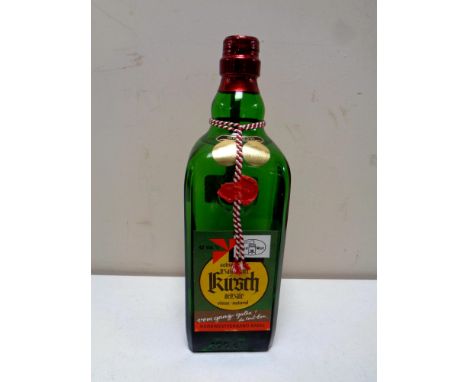 A vintage bottle of Kirsch 100cl, sealed   