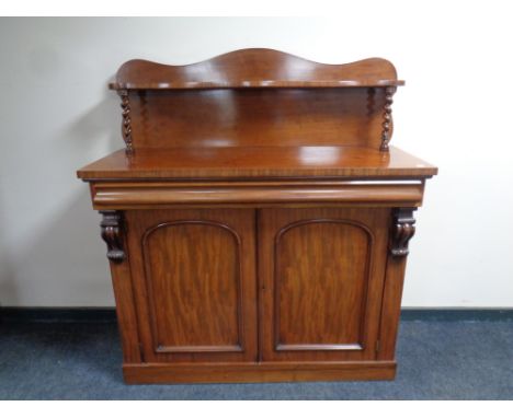 A Victorian mahogany chiffonier