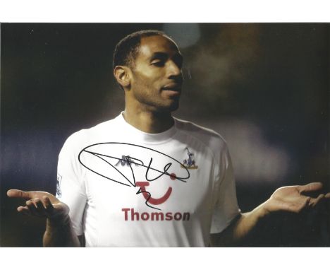 Football Frédéric Kanouté signed 12x8 colour photo pictured during his time with Tottenham Hotspur. Frédéric Oumar Kanouté (b