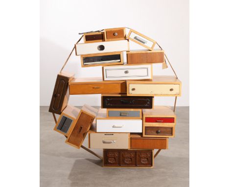 Tejo Rémy, droog design, Schubladenobjekt Modell You can't lay down your memoriesTejo Remydroog designDesign 1991Schubladenob