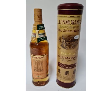 Glenmorangie single Highland malt scotch whisky, 10 years old, 40% 70cl. 
