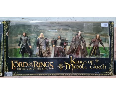 The Lord of the Rings - "The return of the King" - Kings of Middle-Earth figures set. 