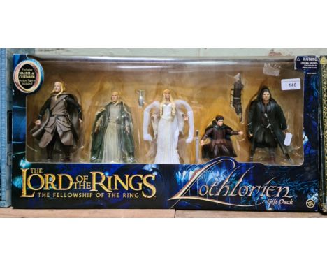 The Lord of the Rings - "The Fellowship of the Ring" gift pack figures set. 
