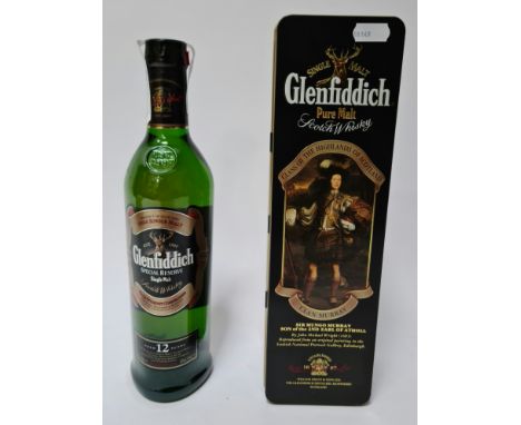 Glenfiddich pure malt scotch whisky, 12 years old, 40% 70cl. 