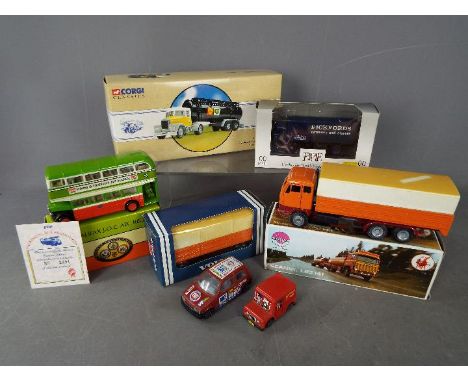 Nacoral (Spain), Corgi, EFE - A collection of boxed diecast commercial vehicles in various scales. Lot includes a Nacoral (Sp