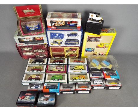 Lledo - Corgi - Oxford - A collection of 28 boxed vehicles in 1:43 and 1:76 scales including # QM 1004 The Queen Mother Rolls