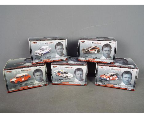 Corgi - Vanguards - A collection of 5 boxed Colin McRae edition cars including # VA10010 Ford Sierra Sapphire Cosworth, # VA1