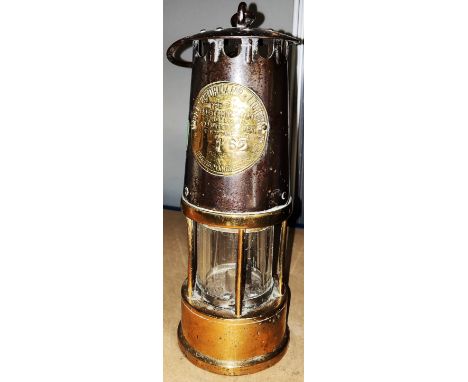 A Miner's lamp by protection Lamp &amp; Lighting, Eccles 