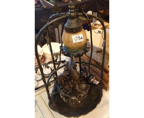 Indoor water feature with light, no pump. Not available for in-house P&amp;P, contact Paul O'Hea at Mailboxes on 01925 659133