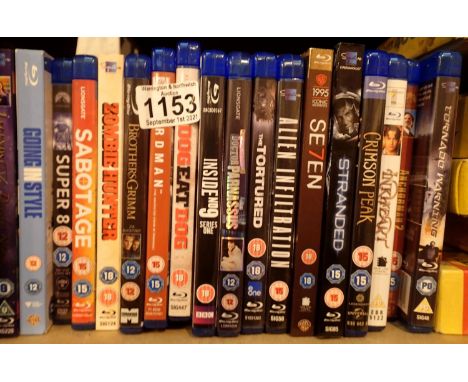 Twenty various Blu-ray films. P&amp;P Group 1 (£14+VAT for the first lot and £1+VAT for subsequent lots) 