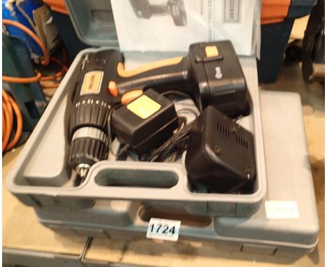 14v Challenge cordless drill and a 12v detor drill. Not available for in-house P&amp;P, contact Paul O'Hea at Mailboxes on 01