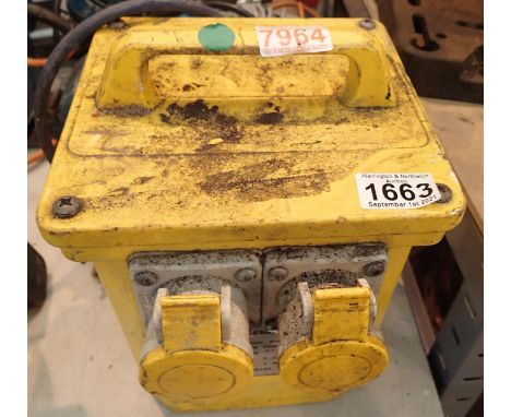 Three KVA transformer. Not available for in-house P&amp;P, contact Paul O'Hea at Mailboxes on 01925 659133 Condition Report: 