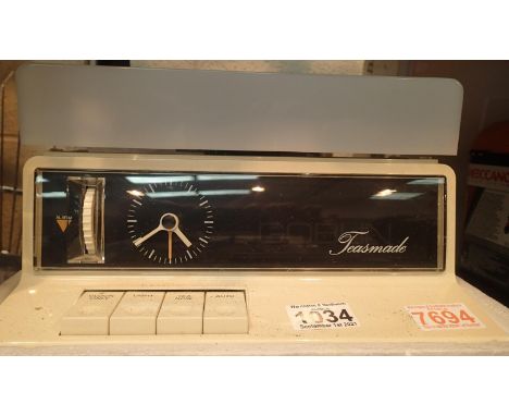Vintage Goblin teas maid alarm in original packaging. Not available for in-house P&amp;P, contact Paul O'Hea at Mailboxes on 