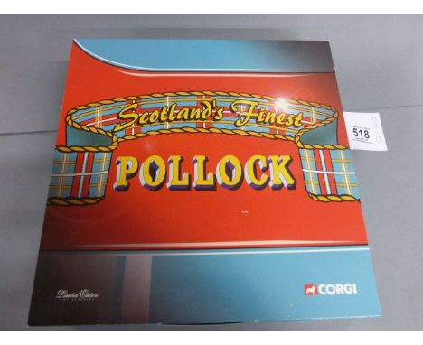 Boxed Corgi Ltd Edition diecast vehicle Scotland's Finest - Pollock (Scotrans) Ltd Musselburgh 1:50 scale CC99130