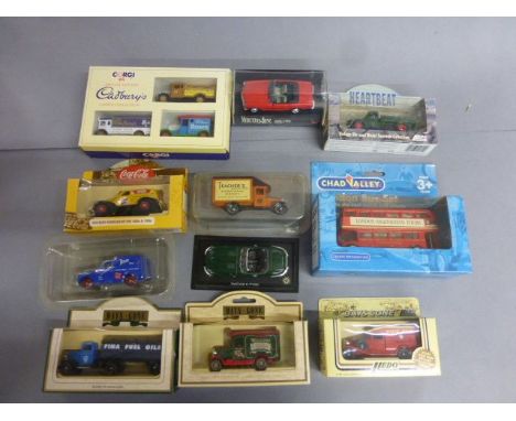 28 Boxed diecast vehicles to include Lledo, Corgi, Chad Valley and Burago