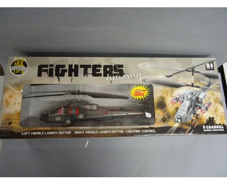 New York Gift Co. Boxed Remote Control Fighters Model Copter 