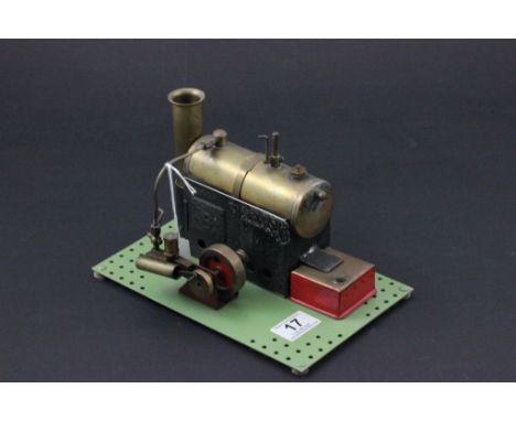 Bowman Models Stationary Steam engine on base