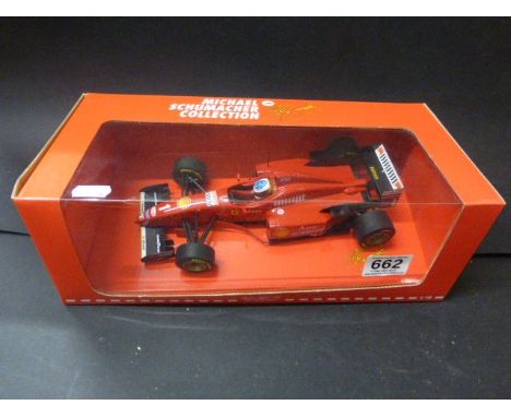 Paul Model's Art  Michael Schumacher Collection racing car, Ferrari F 310 1996, scale 1:18, boxed  